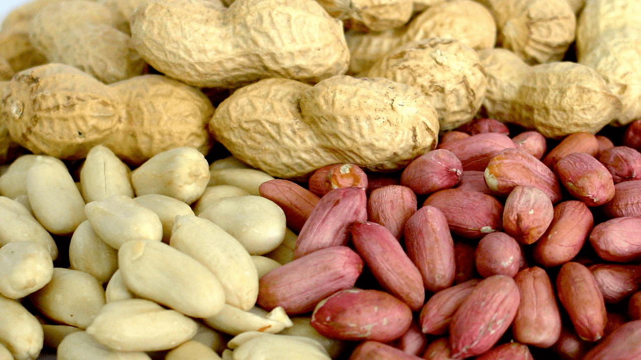 peanuts agus almóinní le haghaidh potency